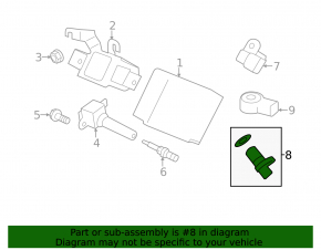 Senzor poziție arbore cu came Subaru BRZ 13-20 2.0
