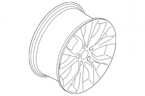 Диск колесный R19 x 9J BMW X5 F15 14-18 450 стиль