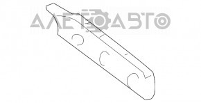 Крепление заднего бампера внешнее правое Lexus RX300 RX330 RX350 RX400h 04-09