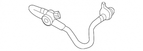 Senzor de amplificare a vidului pentru Volkswagen Golf 19-21