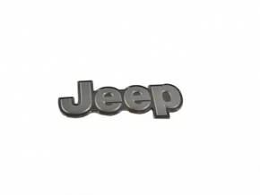 Эмблема значок JEEP двери багажника Jeep Renegade 15-23 Trailhawk черный