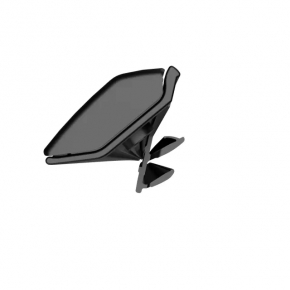 Ornamente ușă-geam negru, central, stânga față, Jeep Grand Cherokee WK2 16-22