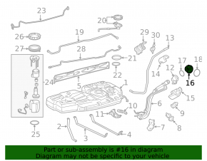 Корпус лючка бензобака Toyota Sienna 11-20