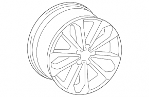 Диск колесный R18 Audi Q5 8R 09-17 тип 2, бордюрка