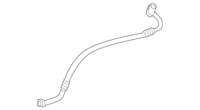 Teava aer conditionat condensator-compresor Mercedes GLC 300 16-19 nou original
