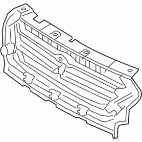 Опора решетки радиатора Ford Escape MK3 17-19 рест