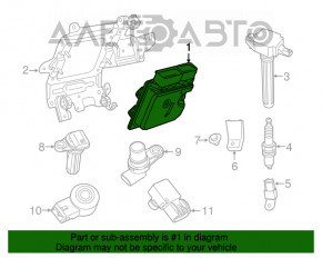 Блок ECU компьютер двигателя Jeep Renegade 15-17 2.4