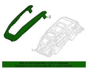Накладка шифтера КПП Honda CRV 20-22 hybrid, хром