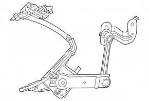 Senzor înclinare caroserie spate dreapta Lexus RX350 RX450h 10-15 nou original