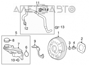 Вакуумный усилитель Mazda 6 14-21