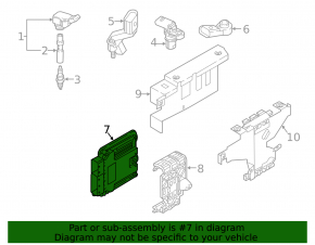 Блок ECU компьютер двигателя VW Jetta 19-21 1.4T