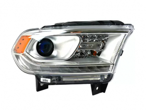 Фара передняя правая Dodge Durango 14-15 галоген светлая + LED DRL