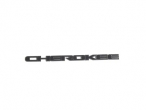 Эмблема надпись Cherokee передняя левая двери Jeep Cherokee KL 19-22 серая