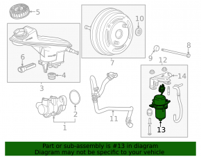 Насос вакуумный Buick Encore 16-21 LUV