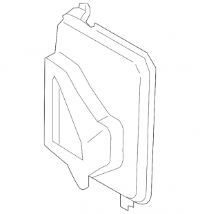 Conductă de aer radiator auxiliar dreapta pentru BMW X6 G06 24-26 M60i