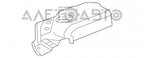 Capacul motorului dreapta Lexus RX350 10-15