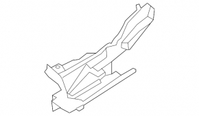 Garnitura ștergătoarelor de parbriz stânga Ford Focus mk3 11-18