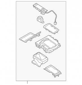 Накладка шифтера АКПП Mazda CX-5 17-24 царапины