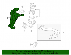 Radiator EGR Honda Insight 19-22
