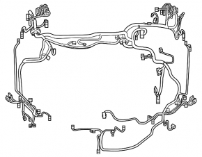 Проводка моторная Lexus CT200h 11-12