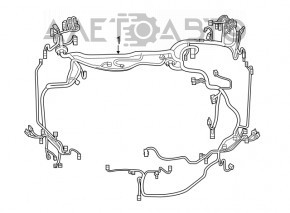 Проводка моторная Lexus CT200h 11-12
