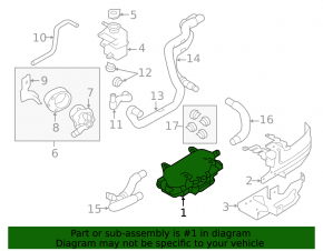Нагреватель Nissan Leaf 11-12