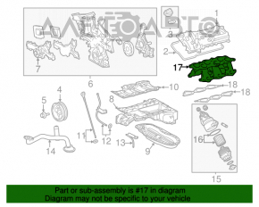 Colector de admisie pentru Lexus IS250 06-13, suportul este rupt