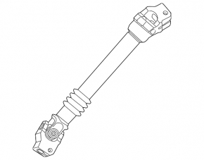 Рулевой карданчик BMW 3 E90 E92 07-12 под Servotronic