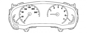 Щиток приборов BMW 7 G11 G12 16-19