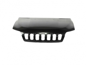 Капот голый Jeep Cherokee KL 19-23 алюминий замят угол, вмятины, мелкая тычка