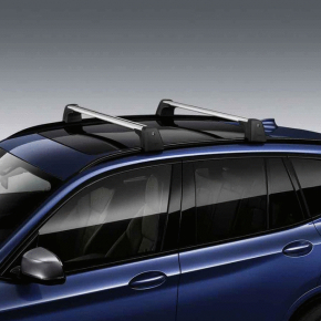 Рейлинги поперечные 2шт BMW X3 G01 18-21 серые