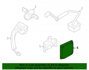 Camera Control Module Nissan Murano z52 15-18