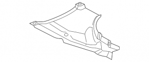 Protectie bara fata dreapta BMW X3 G01 18-21 AVTM