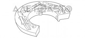 Пенопласт под инструмент VW Jetta 19-26