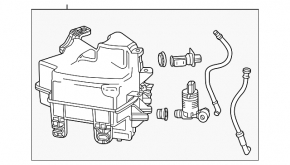 Ansamblu rezervor spălare Chevrolet Equinox EV 24-26