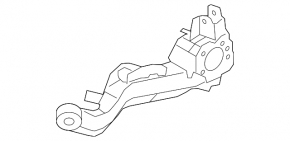 Capacul spate dreapta Nissan Rogue 14-20