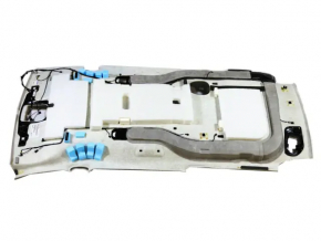 Обшивка потолка Chrysler Pacifica 17-20 без панорамы, серая, под монитор, под чистку