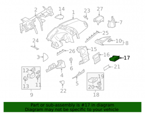 Пепельница Mercedes W164 ML X164 GL