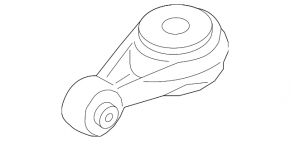 Подушка двигателя задняя Mini Cooper Countryman R60 10-16