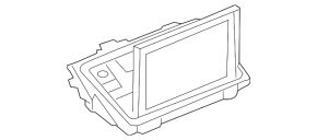 Монитор, дисплей, навигация Audi A3 8V 15-20 MMI Bang and Olufsen
