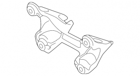 Кронштейн КПП BMW F30 12-18 rwd