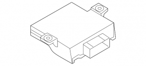GATEWAY COMPUTER CONTROL MODULE UNIT Audi Q8 19-26