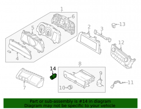 Кнопка start-stop Hyundai Elantra 21-26