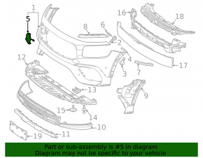 Capac cârlig remorcare bara față Mercedes X247 GLB 20-23