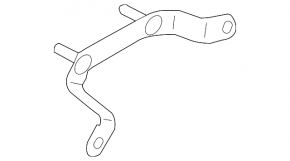 Кронштейн блока ECU Subaru Forester 19-24 SK нижний