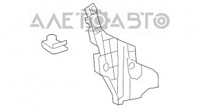Suport bara de protecție spate stânga jos Lexus RX350 RX450h 16-22