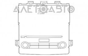 Головное устройство Subaru XV Crosstrek 18-23