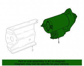 Demaror BMW X5 E70 07-10 3.0 tip 1