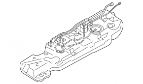 Топливный бак Nissan Pathfinder 13-20