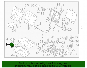 Tetieră, rândul 2, stânga, Mazda CX-9 16-19 Signature, piele maro